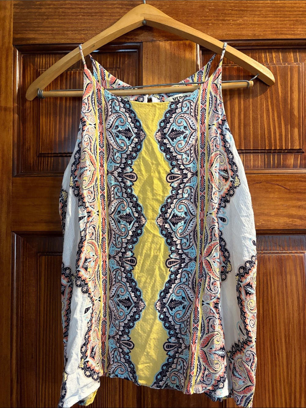 Verse Alecto Boho Halter Tank sz M